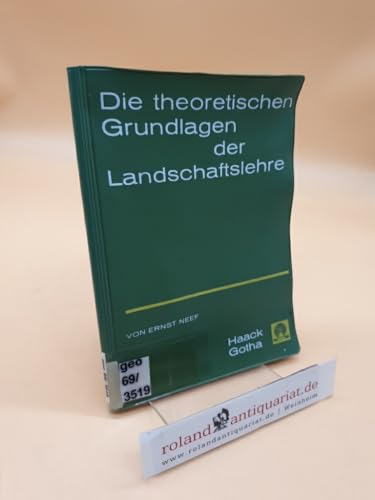 Die theoretischen Grundlagen der Landschaftslehre