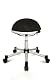 Topstar Rollhocker Sitness Half Ball schwarz für Fitness und Büro