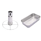 Char-Broil Big Easy Oil-Less Turkey Fryer Flavor Infuser Stand, Silver Big Easy Grease Tray, Silver - 5 Pack