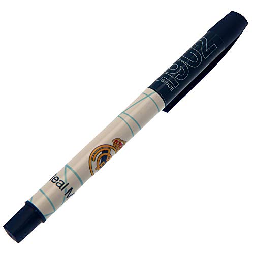 Real Madrid CF Ballpoint Pen (One Size) (White/Blue)