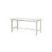 72"W x 36"D Adjustable Height Workbench, 1-1/4" Thick ESD Square Edge, Tan