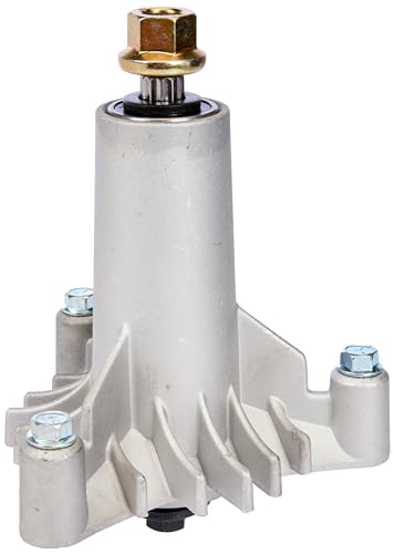 GREENSTAR - Palier de Lame pour Tondeuse Husqvarna, AYP, ROPER, SEARS à Ejection Arrière ou Latérale - Arbre Etoilé 5 Pointes - Hauteur : 180 mm