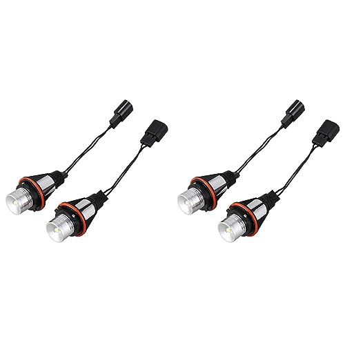 4X Oeil de Ange LED Ampoule de Phare Blanc Conduite Nocturne Sereine Berline