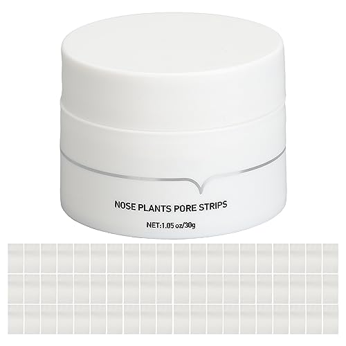 Tiras para Eliminar Puntos Negros, Cubierta para Puntos Negros, Papel Despegable, Tiras de Limpieza Profunda para la Nariz con 60 Pegatinas para la Nariz, Máscara para la Nariz