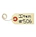 MACO Manila Strung Shipping Tags, 1-2-3/4 x 1-3/8 Inches, 1000 per Box (11-501)