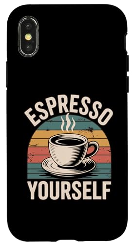 First I Drink The Coffee Then I Do The Things �X�}�z�P�[�X iPhone X/XS �p