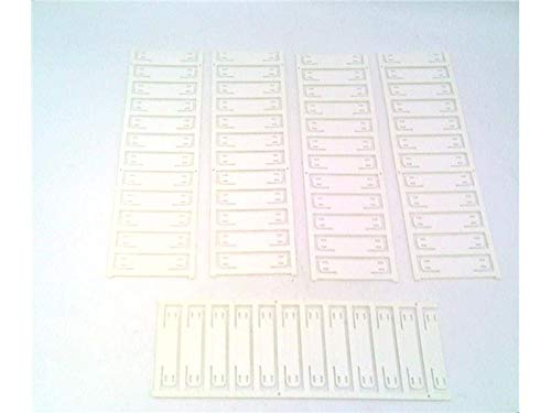 Étiquette WEIDMÜLLER SFX 11/60 MC NE WS blanche en polyamide 66