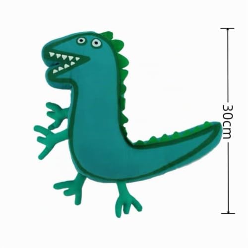 Lindo cojín de peluche dinosaurio suave AOLIAY de 30cm 2