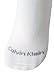 Calvin Klein Womens No Show Socks - 6 Pack Breathable Cotton Blend Athletic Performance Low Cut Running Socks for Women, Size 4-10, White