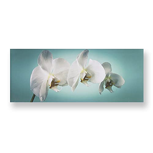 Graham & Brown 40-615 Teal Orchid Printed Canvas Art #TOP24