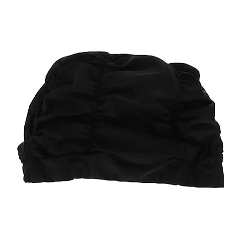 BESPORTBLE 2 Piezas Gorro de baño Plisado Gorros Natacion Mujer Gorro Natacion Gorro de natación de tamaño Ajustable Women Gorro de baño Mujer Sombrero de natación bañador Plisado para Mujer