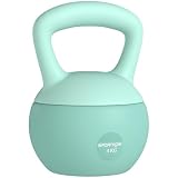 SPORTNOW Pesa Rusa 4 kg Soft Kettlebell Mango Antideslizante Verde