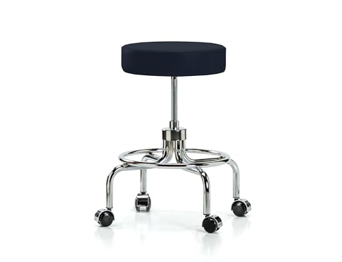 Image of Perch Retro Exam Stool | Medium Bench Height 18.5-24 inch | Imperial Fabric