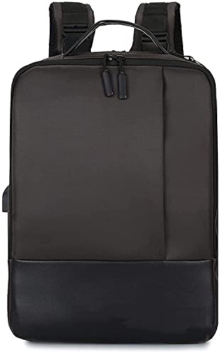 Sac à dos imperméable marron M pour protéger vos affaires et charger votre mobile