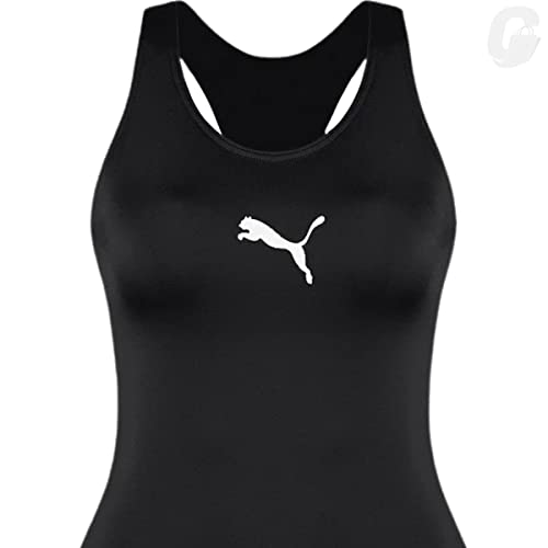 Maiô Nadador, Puma, Feminino, Preto, G