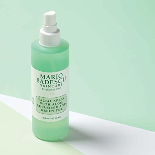 Image of Mario Badescu Facial Spray for All Skin Types, Face Mist that Hydrates and Restores Balance, Helps to Soothe the Skin Suitable for Men & Women, Travel Size