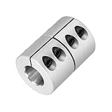 QUARKZMAN 13 Bis 16mm Wellenkupplung 45mm Länge 32 Durchmesser Klemmwellenkupplung Aluminiumlegierung Verbindungsstück Schrittmotor Kupplung Für 3D Drucker CNC Maschine DIY Encoder