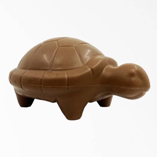 Lulu la tortue en chocolat lait dans son coffret prêt à offrir - Chocolat paques artisanal Chocodic – vue 3