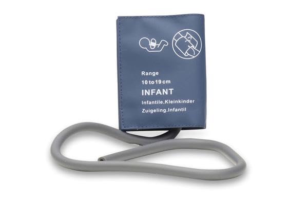 VSUREMED Multipara Monitors Reuseable Bp Monitor Arm Cuff/Nibp Cuff With Single Tube Connector For Child (10 To 19) Cm In Nylon Clothing-picture-19