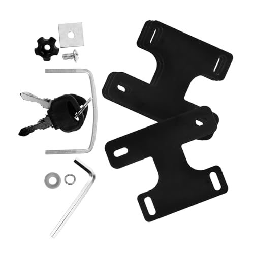 SOESFOUFU Secure Luggage Rack Mounting Clips 4pcs Universal Car Roof Rack Crossbars Holder for Suvs