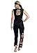 Womens Cobra Kai Costume, Official Karate Kid Outfit for Women, Dojo Gi Halloween Costume, Martial Arts Attire Black