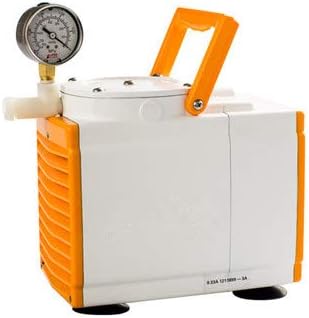 CGOLDENWALL 20 L/min Lab Diaphragm Vacuum Pump Oil Free Antiseptic