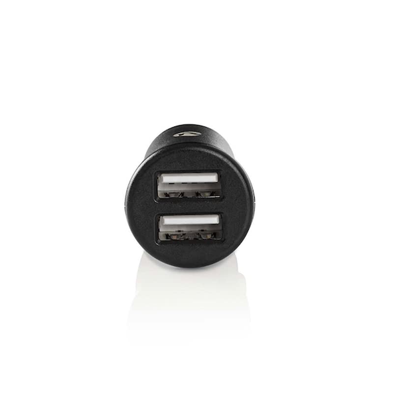 Cargador de mechero doble USB de 5 V, 4,8 A, 24 W, color negro