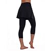 ANIVIVO Women Tennis Skirted Leggings with Pockets, Capris Yoga Leggings with Skirts&Tennis Pickleball Clothing