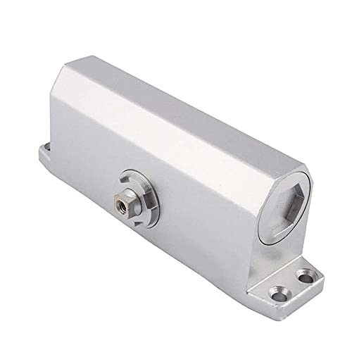 Ferme-porte hydraulique robuste, Force réglable de 25-80kg, mécanisme de fermeture automatique silencieuse pour les portes en métal en bois incendie, idéal pour la sécurité résidentielle commerciale