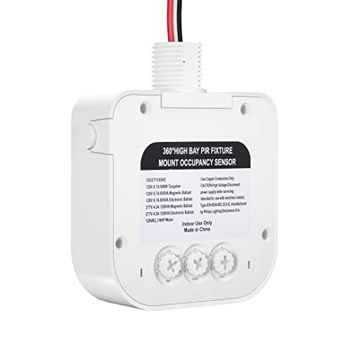 image for Everelectrix Single Pack Ceiling Occupancy Motion Sensor, Passive Infr