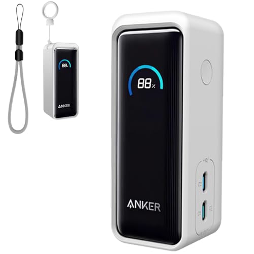 Funda para Anker Prime Power Bank 9600mAh 65W en silicona blanca