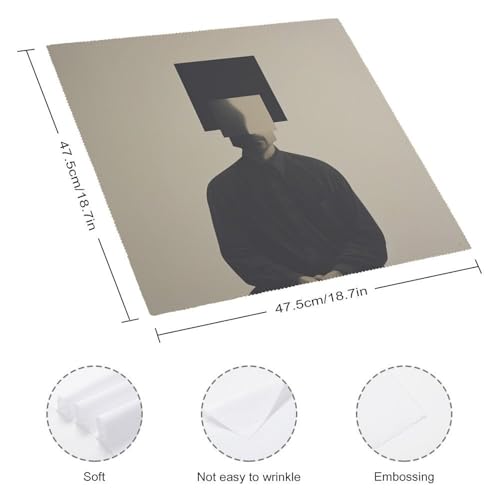 Servilletas de Tela Cuadradas Reutilizables Pack 6 miniatura 2