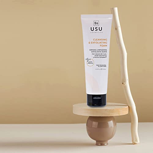 USU Cosmetics 4299-00738 Amino Espuma Exfoliante 120 ml for Adults Ideal for Everyday use 120 ml - Image 4