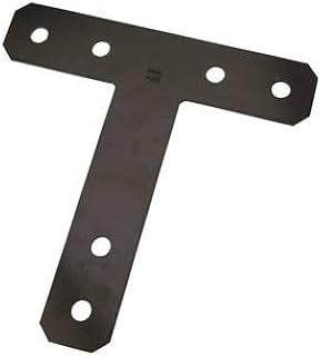 National Hardware N266-473 Black Plate T 12x12in Steel, 12x12