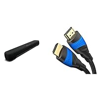 Yamaha C20A Soundbar schwarz – Lautsprecher – Bluetooth & KabelDirekt – 2 m – 4K HDMI-Kabel (4K@120Hz und 4K@60Hz für EIN spektakuläres Ultra-HD-Erlebnis, kompatibel mit HDMI 2.0/1.4, Schwarz)