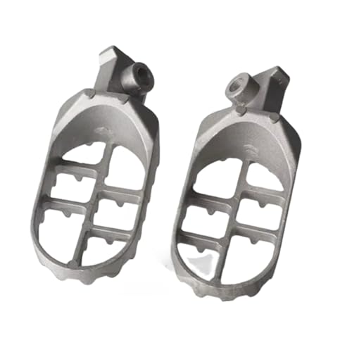 Repose-pieds moto tout-terrain pit bike blanc pour XR50 CRF50 SSR