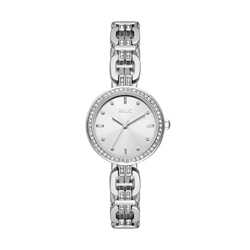 Montre Relic by Fossil Leah en métal fin contre les retards