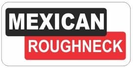 (3) Mexican Roughneck Mexico Funny Hard Hat/Helmet Stickers