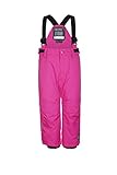 atmungsaktives PU-Laminat Killtec Mädchen Jordy Mini Skihose, neon pink, 86/92