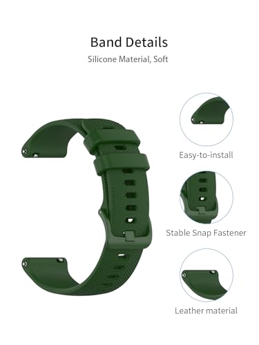 Correa Silicona Deportiva Repuesto Kimeag S81 Verde miniatura 3