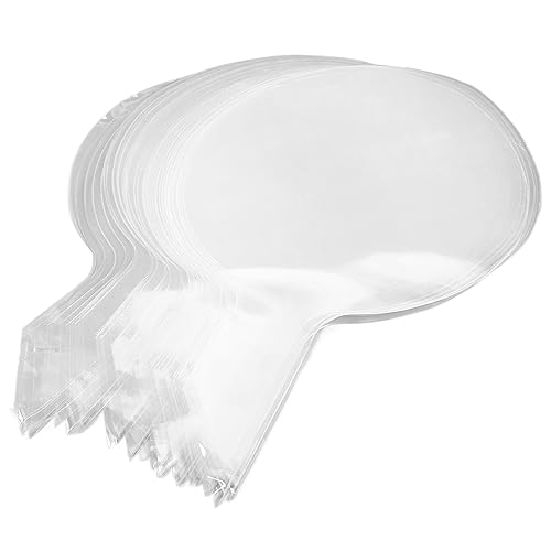 Keenso Globos de Bobo de 18 Pulgadas Globos de Burbujas, 50 Globos de Bobo Transparentes para la Decoración de la Fiesta de Cumpleaños de la Boda de Navidad