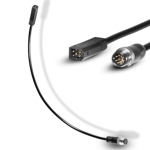 Bzumperyz 720074-12 AS EC QDE 12 Ethernet Adapter Cable Compatible with Humminbird Helix 7 G2N & G3N Models, All Helix 8, Helix 9, Helix 10, Helix 12 and Helix 15 Fish Finders