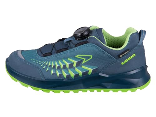 Lowa Ferrox Pro GTX Lo JR 641126 7402 Petrol Limone GTX GTX Grün (Petrol Limone), 39