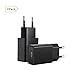 Produktbild SOAIY 2er-Pack USB Ladegerät Netzteil Adapter 5V/2A Ladeadapter kompatibel mit iPhone, IPad, Samsung Galaxy, Nexus, HTC, Motorola, LG und weitere, Schwarz