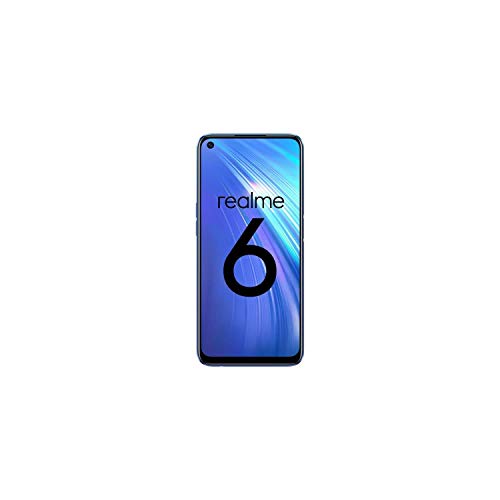 realme 6 Dual-SIM 64GB ROM + 4GB RAM (GSM Only | No CDMA) Factory Unlocked 4G/LTE Smartphone (Comet Blue) - International Version by realme - Used condition - US$384.14