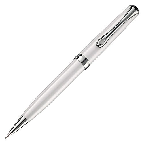 Crayon de luxe Diplomat Excellence A2 Blanc Perle 0.7mm mécanique