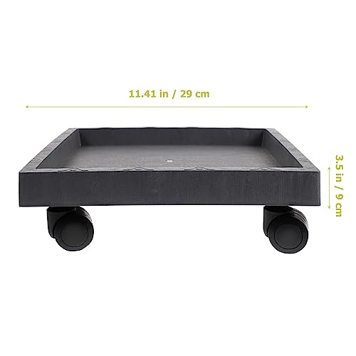 Support de plante robuste et robuste carré 29cm Housoutil extérieur - 3