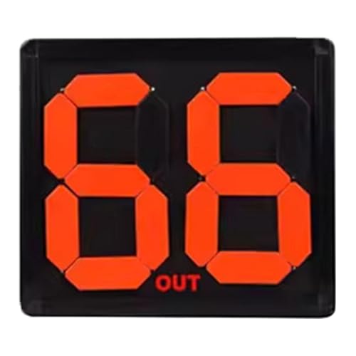 Soccer Football Substitution Board Display Referee Scoreboard
