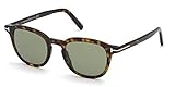  Tom Ford Gafas de sol FT0816 PAX 52N Gafas de sol de hombre color verde havana tamaño de lente 49 mm