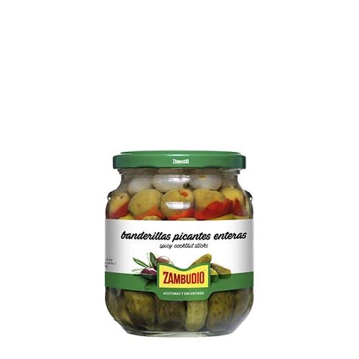 PACK 6 UNIDADES CAROLINA 300GRS BANDERILLAS PICANTES E.